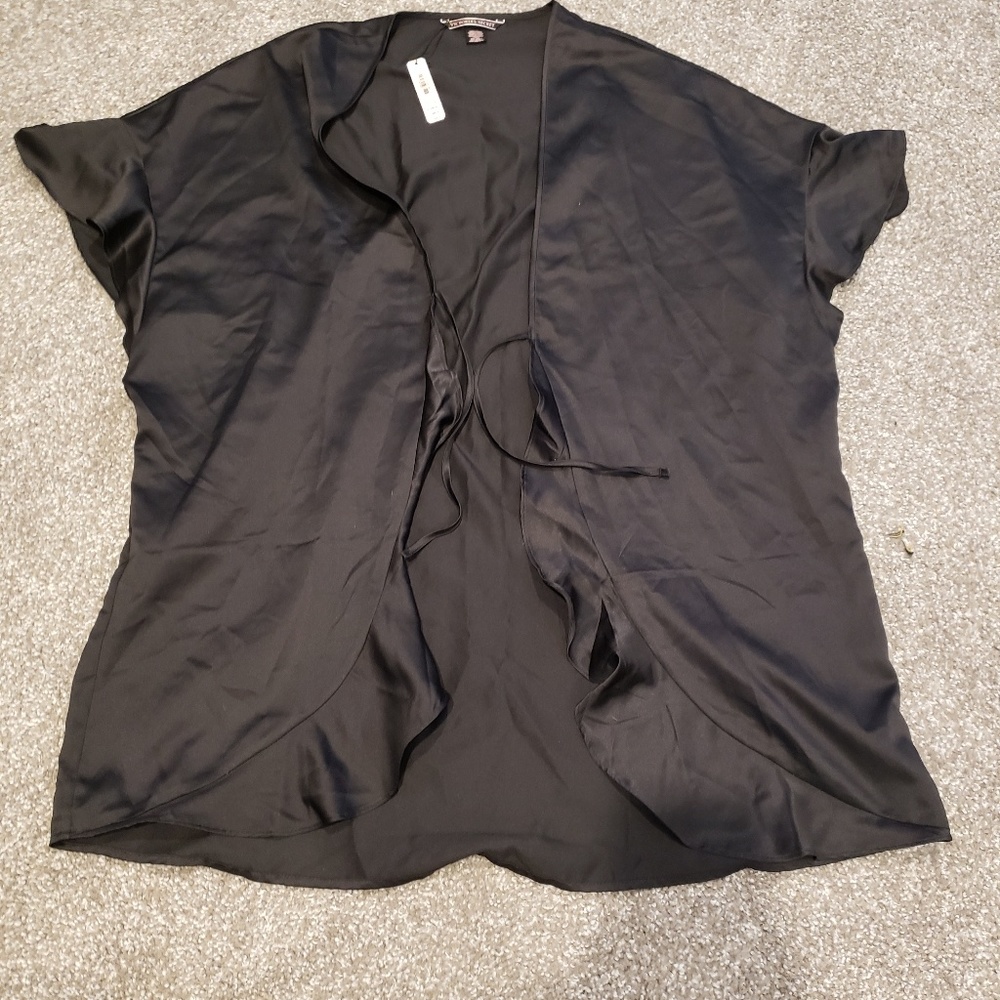 Black Silk Victoria Secret Robe